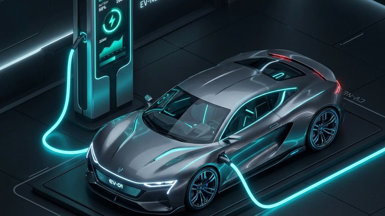 Carregando um carro elétrico